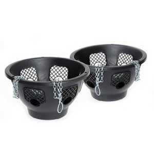 Pair of 12" Easy Fill Hanging baskets